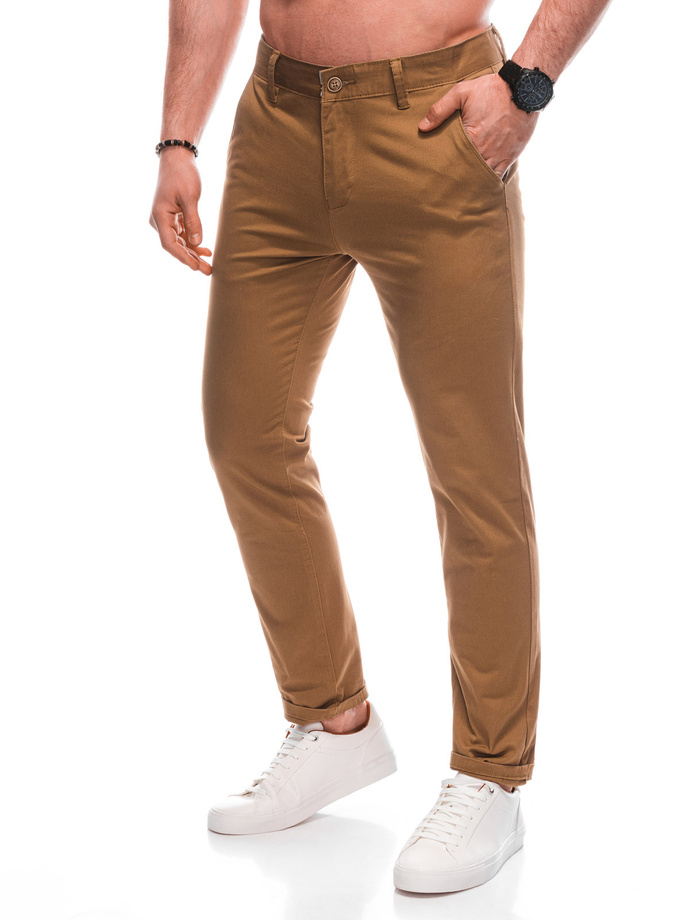 Men's pants chino P1461 - camel