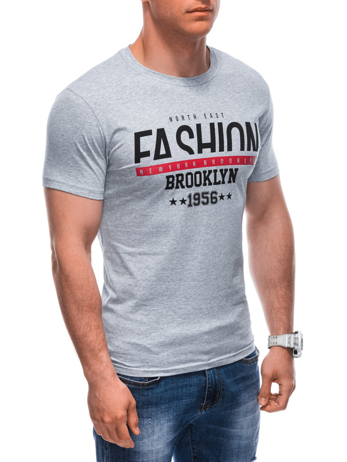 Men's t-shirt S1933 - grey