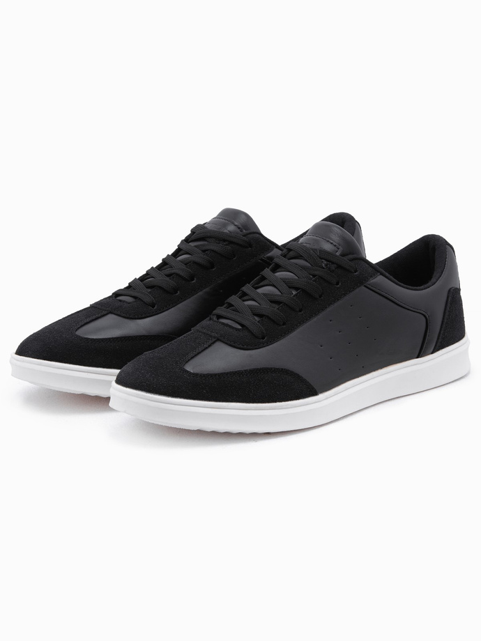 Casual shoes men's sneakers OLDSCHOOL - black V2 OM-FOCS-0104