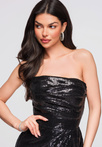 Evening dress LA-OM-DLR276 - black