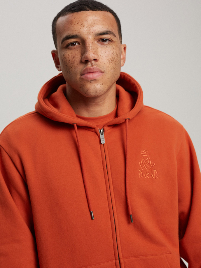 Men's sweatshirt DKR DSRT ZH1 B1567 - orange