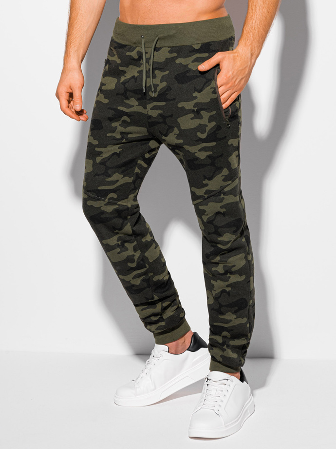 Men's sweatpants P1134 - khaki