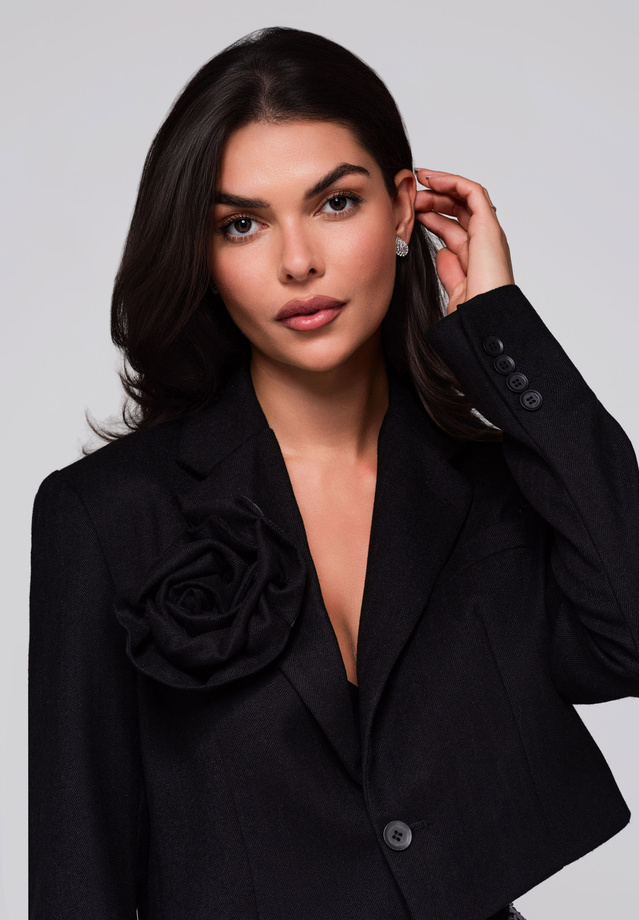 Marynarka damska LW-BLZB-0100 - black