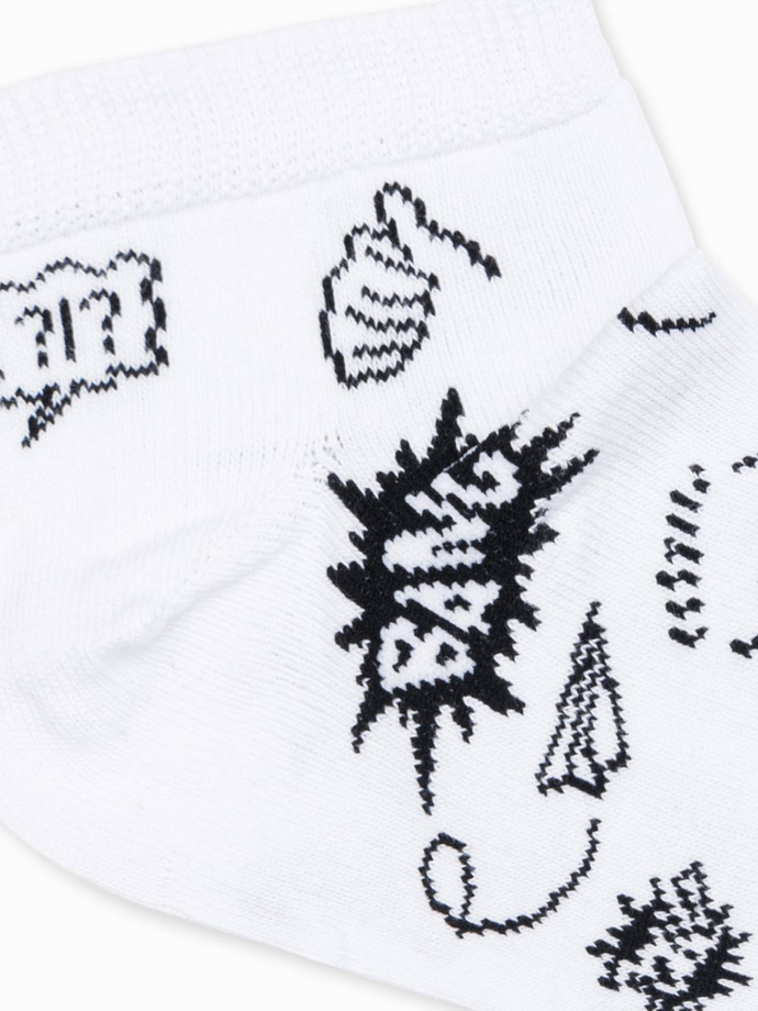 Men's socks - white V25 U177