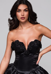 Evening dress LA-OM-DLR242 - black