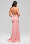 Evening dress LA-OM-DLR208 - pink
