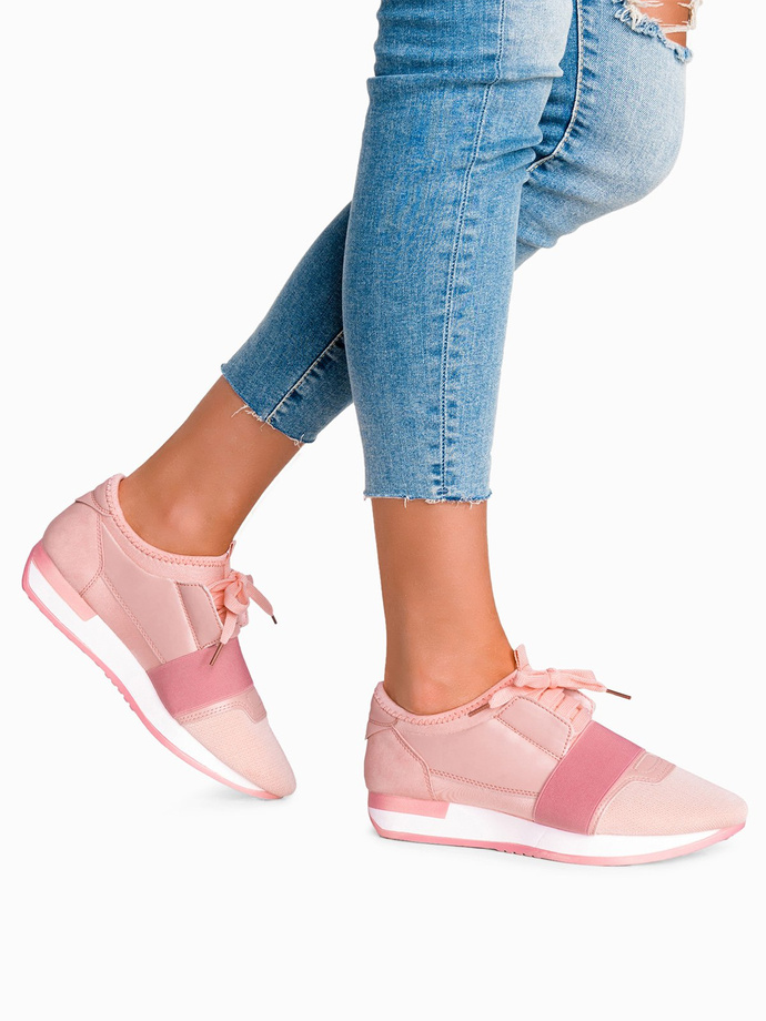 Women's pink trainers LR171