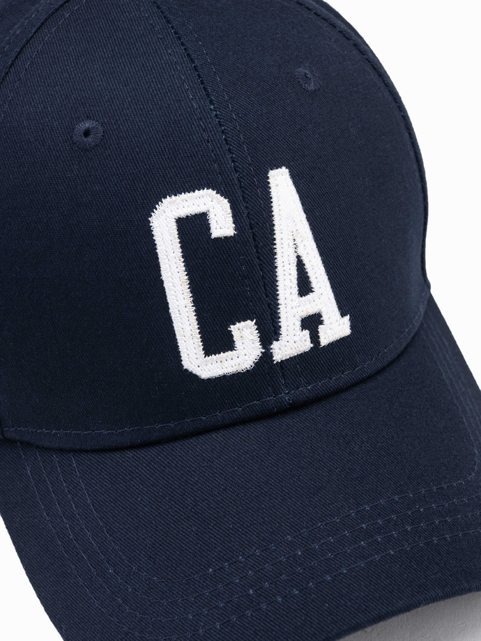 Men's baseball cap H173 - navy blue