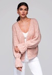 Women's sweater LW-SWCD-0103 - rose