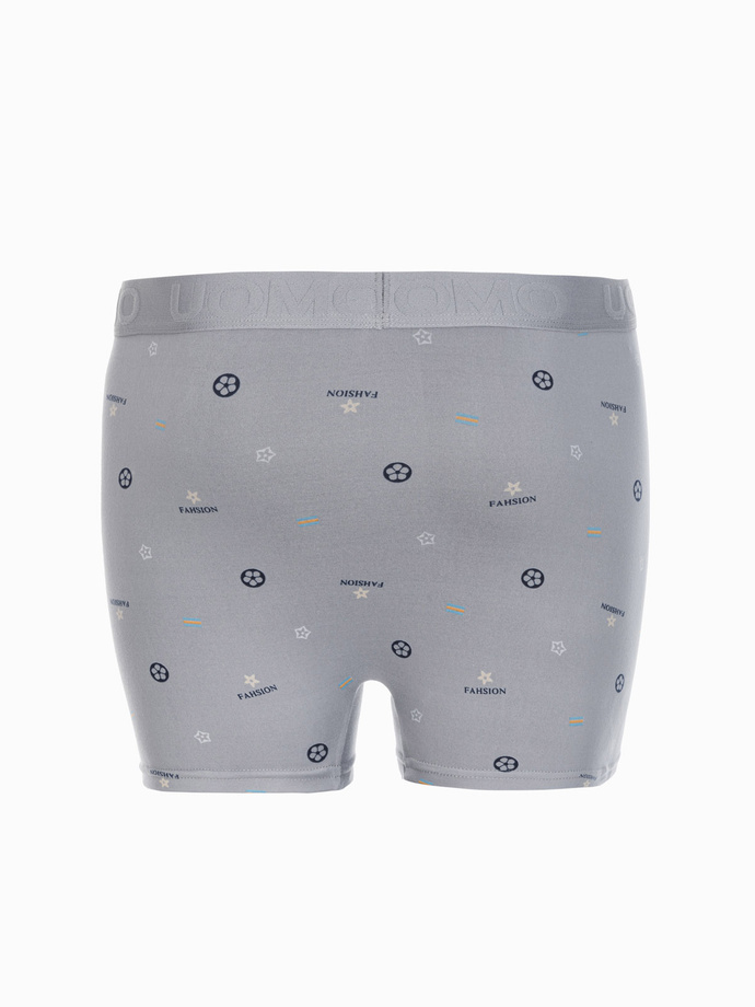 Men's boxer shorts U473 - grey