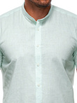 Men's short sleeve shirt K681 - mint