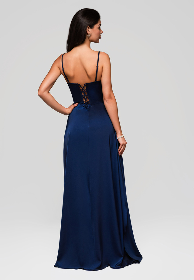 Evening dress LA-OM-DLR189 - navy