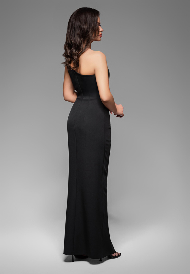 Evening dress LA-OM-DLR037 - black