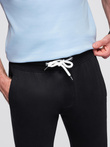 Men's sweatpants with unlined leg - black V5 OM-PABS-0206