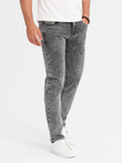 Men's classic washed REGULAR FIT jeans - gray V4 OM-PADP-0217