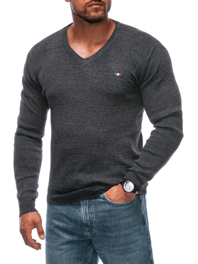 Men's sweater E239 - black