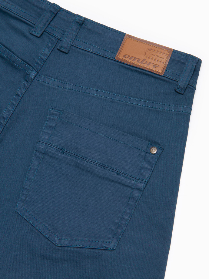 Men's CHINO shorts - dark blue V8 OM-SRDS-0103