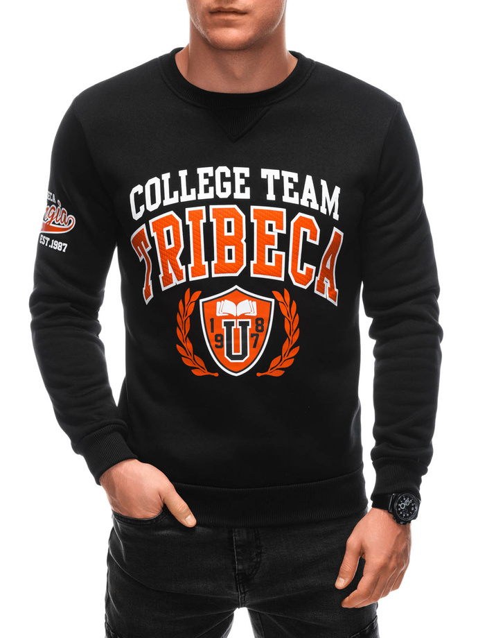 Men's sweatshirt B1618 - black