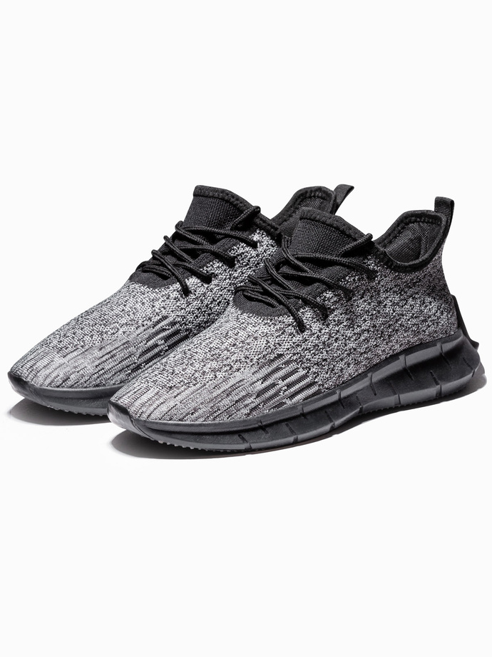 Buty męskie sneakersy - szare V5 T388