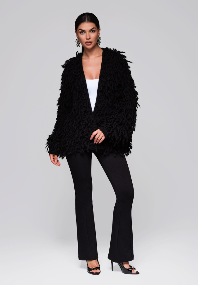 Women's cardigan LW-SWCD-0109 - black