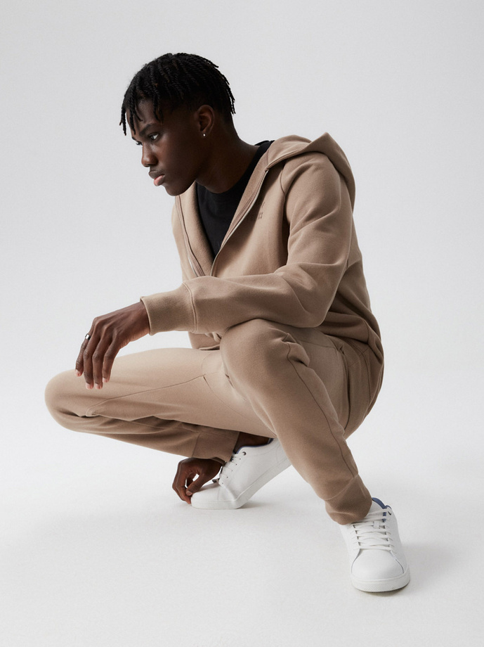 Men's sweatshirt ATH ZH 223 B1573 - mokka