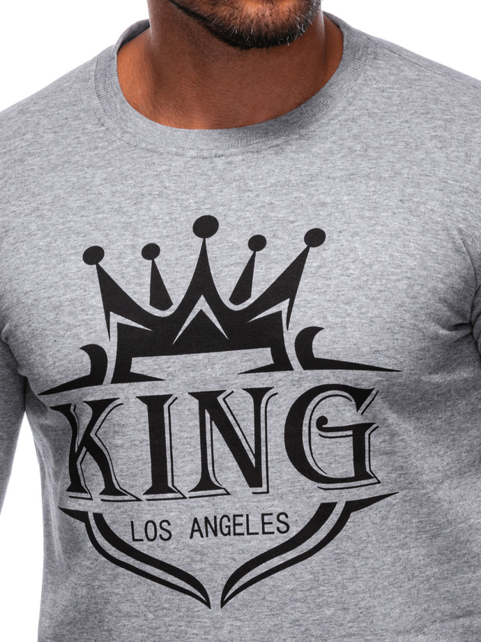 Men's sweatshirt B1680 - grey