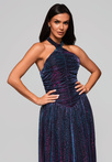 Evening dress LA-OM-DLR217 - multicolor