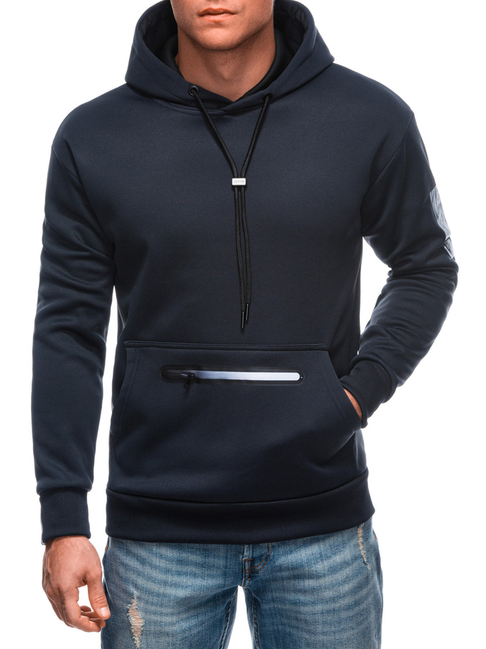 Men's zip-up sweatshirt B1699 - navy