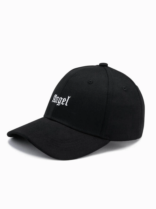 Men's baseball cap H175 - black