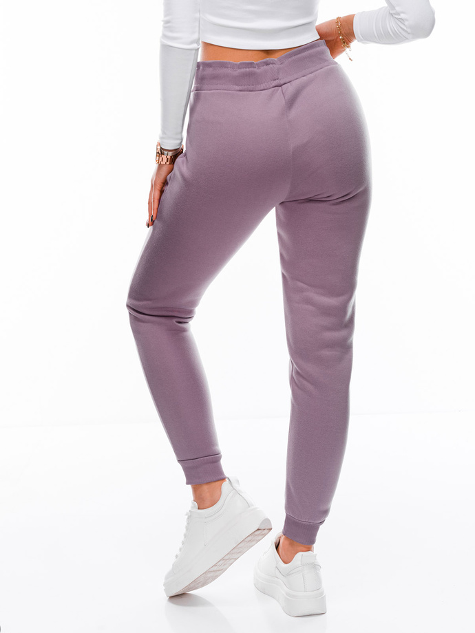 Women's sweatpants PLR070 - lavender