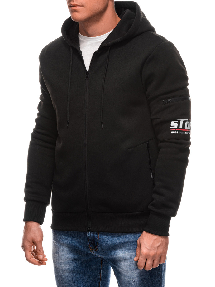 Men's hoodie B1701 - black