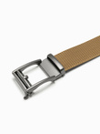 Men's belt A828 - beige