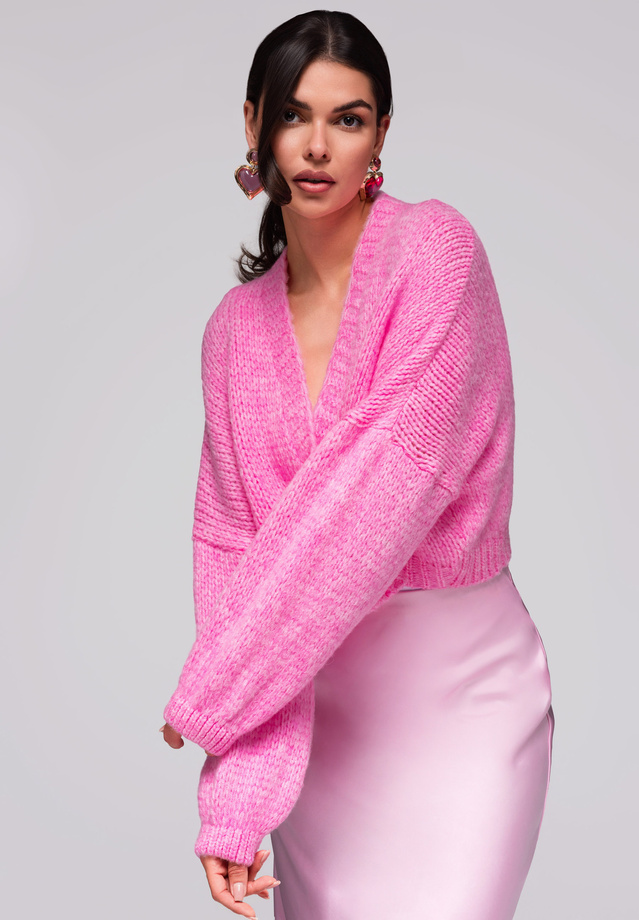 Women's sweater LW-SWCD-0105 - pink