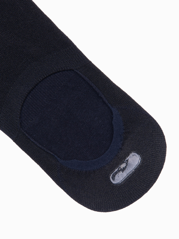 Men's foot socks 3-pack - navy blue V1 OM-SOSS-0103