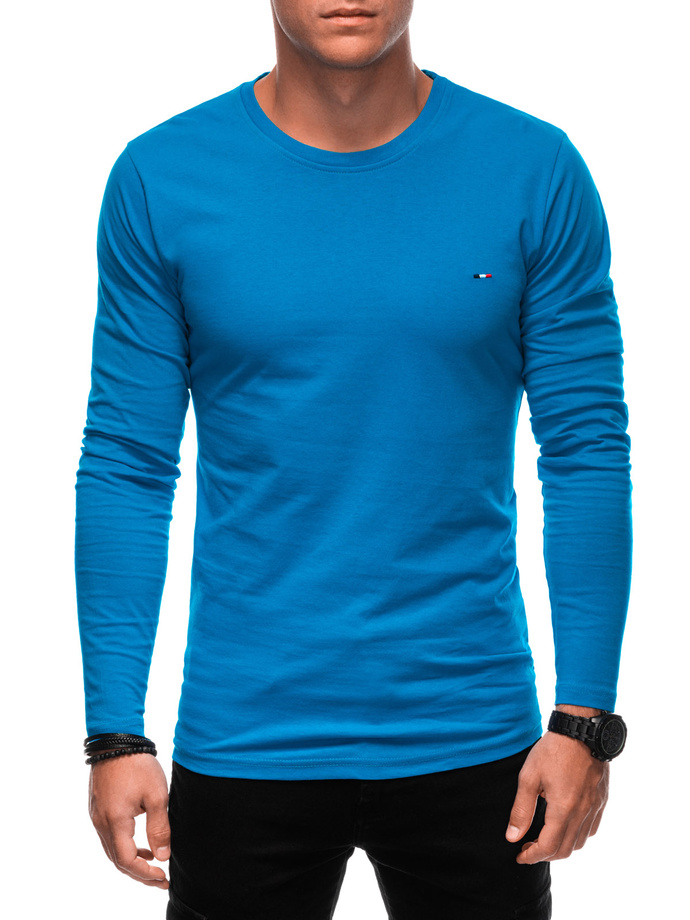 Men's printed longsleeve L170 - blue