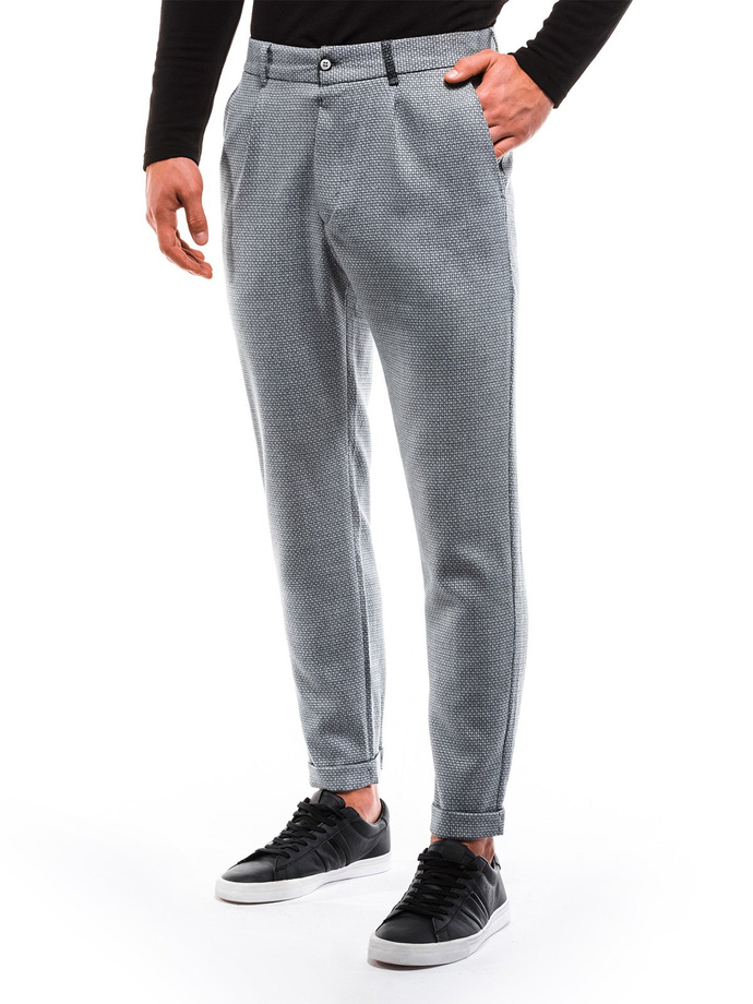 Men's chino pants - grey P869