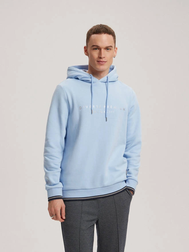 Men's sweatshirt PRM HD 023 B1578 - blue