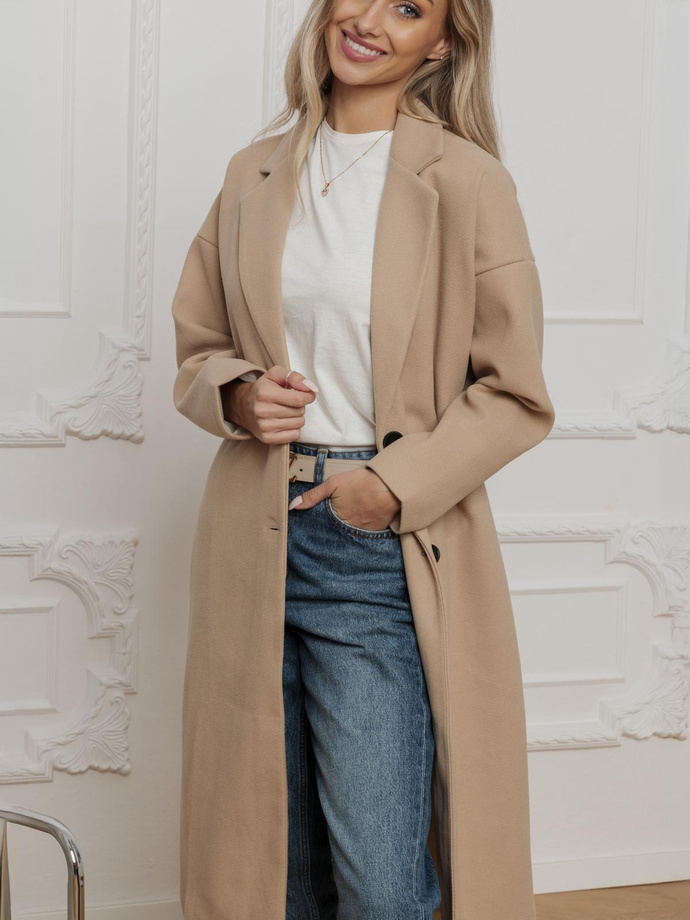 Women's coat CLR036 - beige