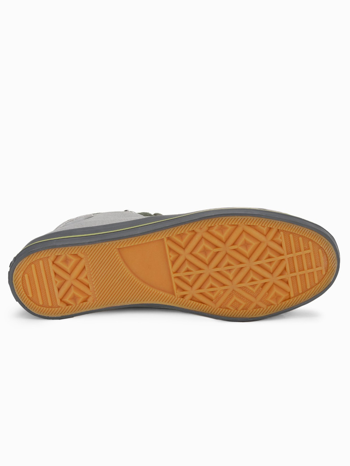 Buty męskie sneakersy - szare V3 T375