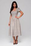 Evening dress LA-OM-DLR220 - gray