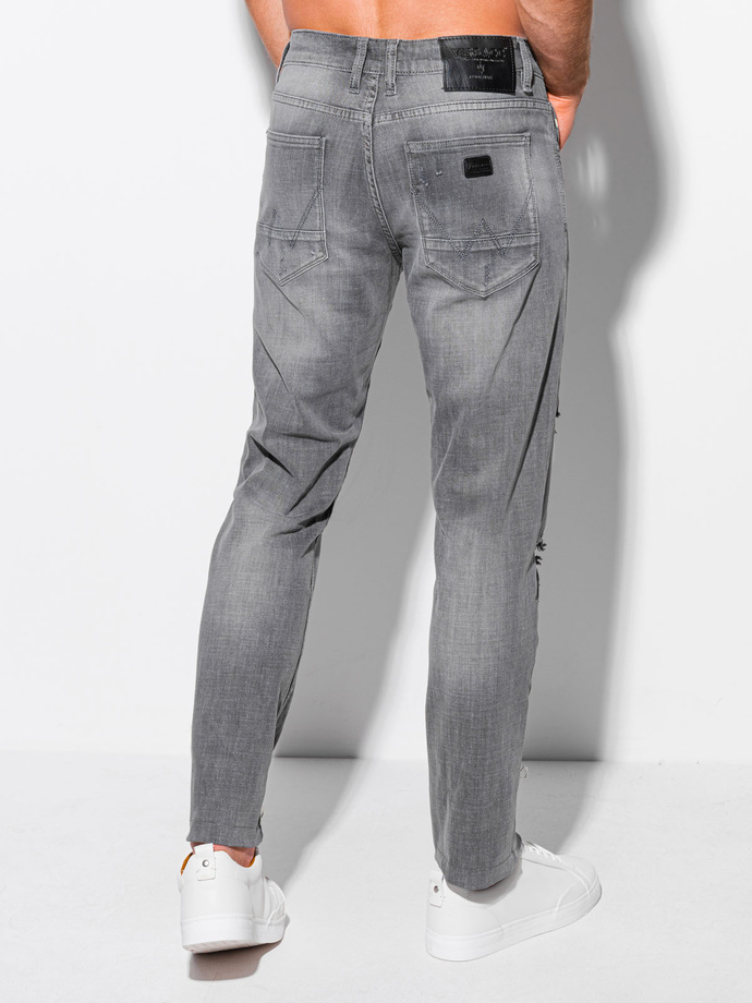 Men's jeans P1177 - dark grey