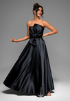 Evening dress LA-OM-DLR004 Regular Fit black