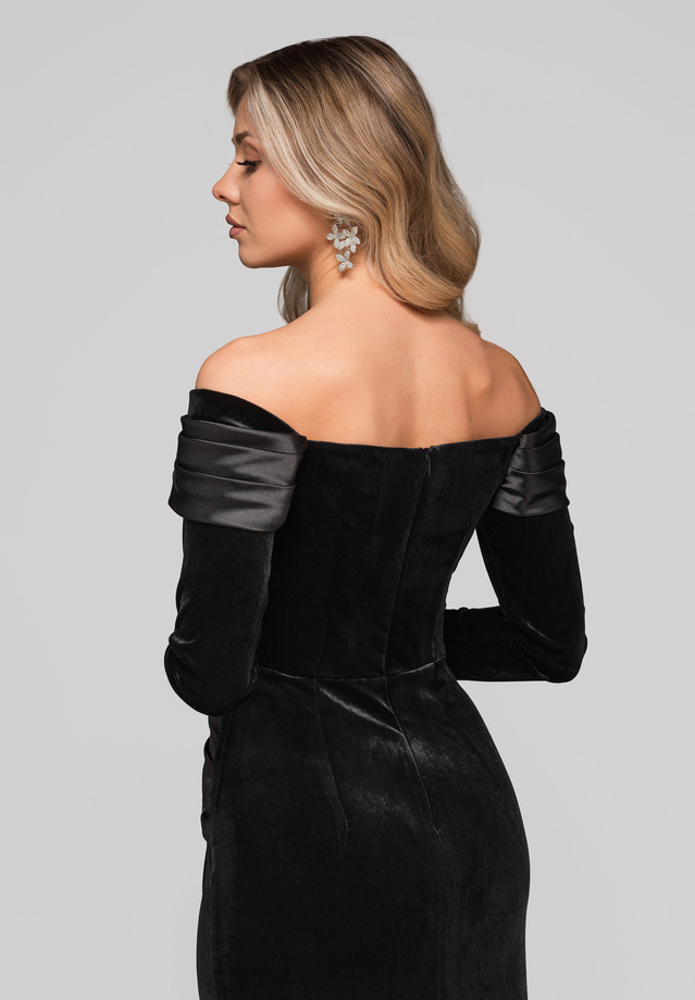 Evening dress LA-OM-DLR254 - black