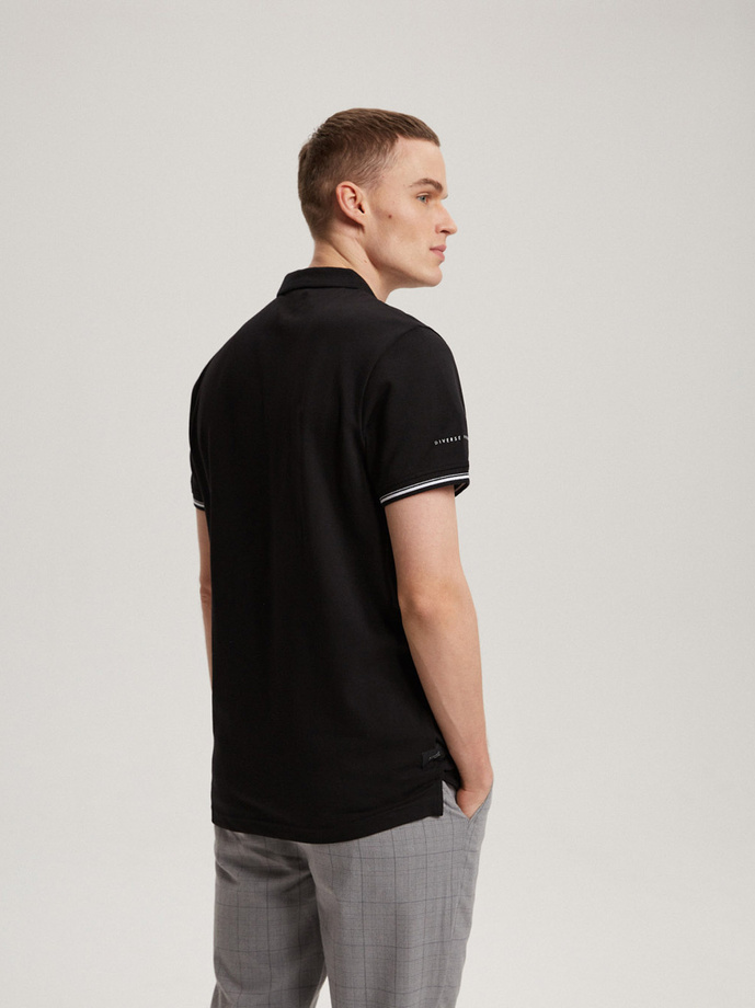 Men's polo shirt PRM P 0223 S1811 - black