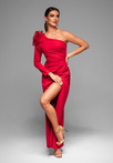Evening dress LA-OM-DLR009 - red