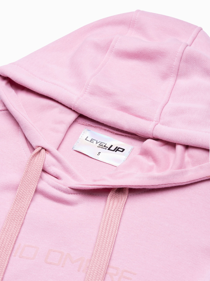 Bluza męska w mocnych kolorach - różowa V5 B1351