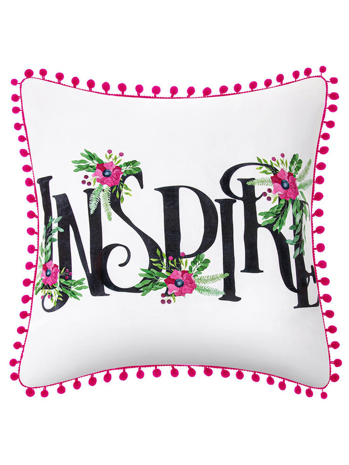 Decorative pillowcase Inspire 45x45 A446 - white