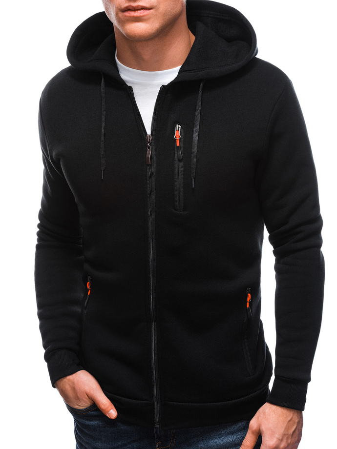 Men's hooded sweatshirt B1539 - black