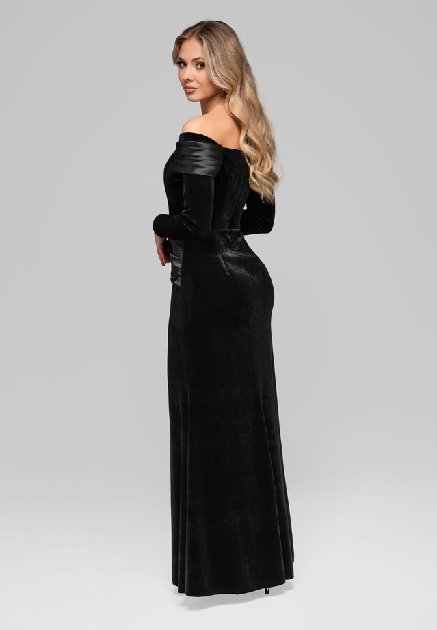 Evening dress LA-OM-DLR254 - black