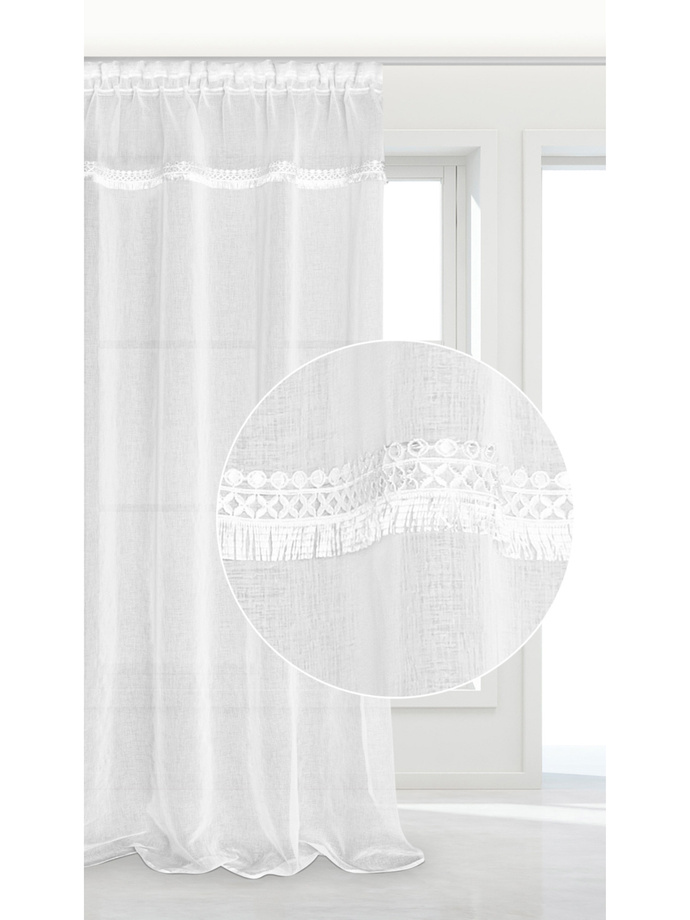 Frost curtain A634 - white